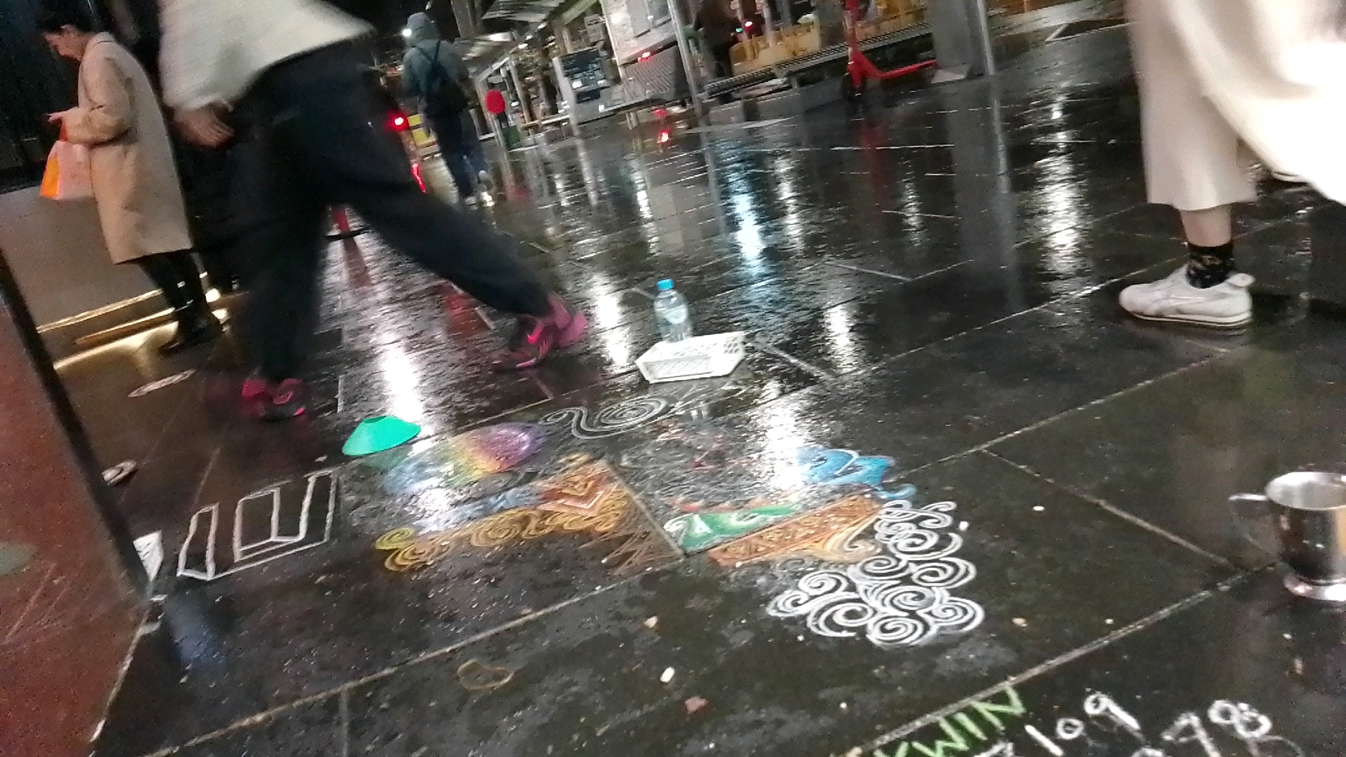 Introducing my friend, the well-known local street artist ‘Kwin’